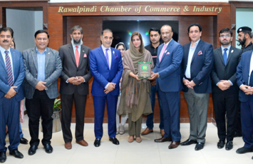 State Minister for Climate Change Zartaj Gul visits RCCI